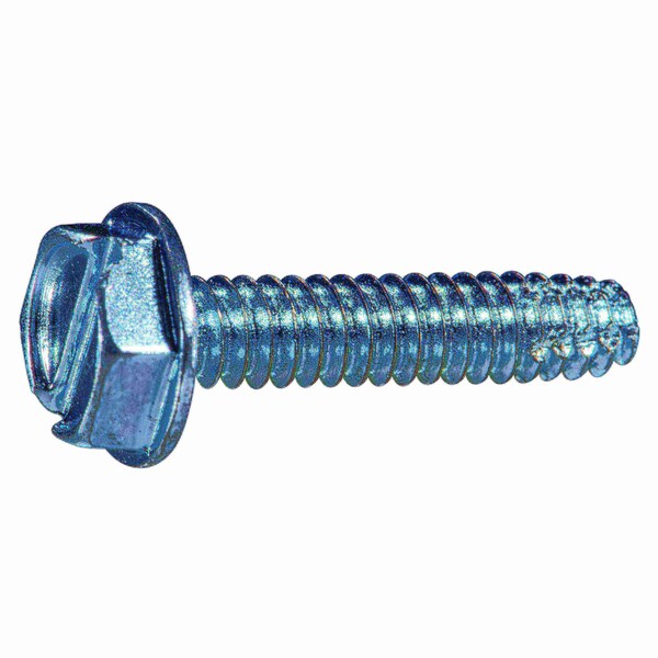 Midwest Fastener Sheet Metal Screw, #6 x 5/8 in, Zinc Plated Steel Flange Hex Head 40 PK 931707 - main